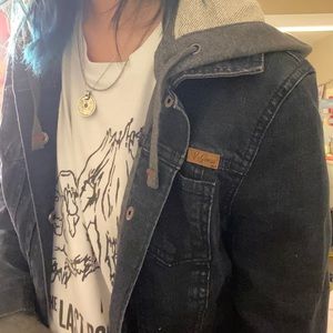 GUESS hoodie jean jacket